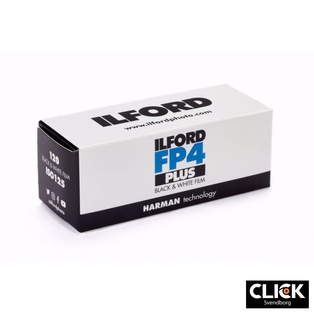 Ilford FP4 Plus 120 film Sort/Hvid