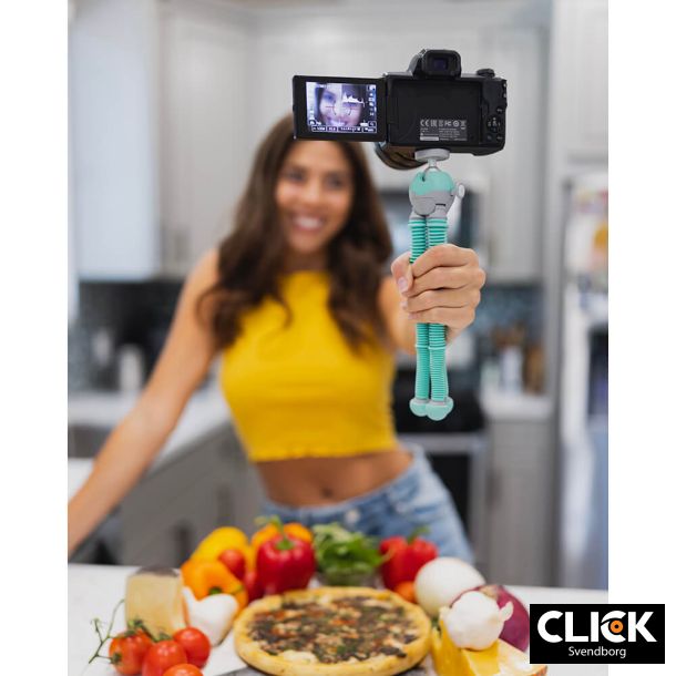 Joby Podzilla Bordstativ Smartphone Kit Medium Turkis