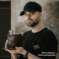 JollyLook Pinhole Square Light Brown DIY kamera Kit bygselv