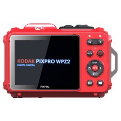 KODAK Pixpro WPZ2 Undervands Digitalkamera Red