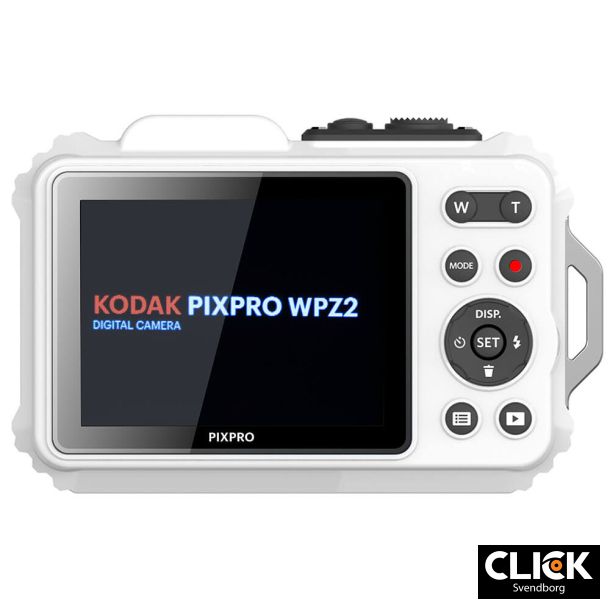 KODAK Pixpro WPZ2 Undervands Digitalkamera White