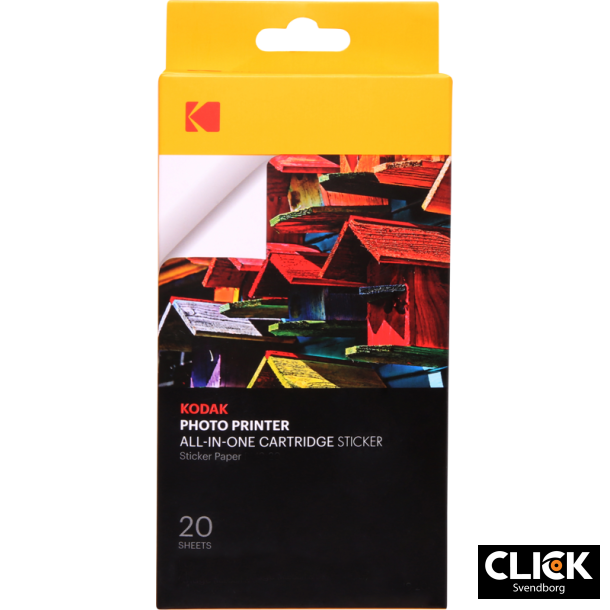 KODAK papirpatron 2,1X3,4" 20-PAK Selvklbende