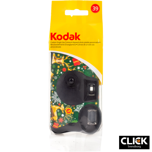 Kodak Fun Flash (Jule edition) 27+12 Engangskamera m/flash
