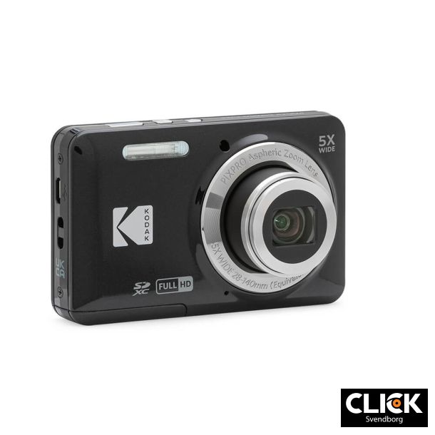 Kodak Pixpro FZ55 CMOS 5x 16MP (Sort)