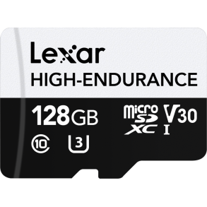Lexar 128Gb microSDXC High-Endurance UHS-I/U3/10 R100/W45 (V30)