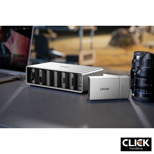 LEXAR Professional Workflow with Thunderbolt4 uplink, 6 Module bay