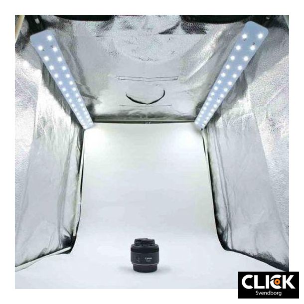 Falcon LPB-70 LED Fotoboks &#150; lysboks til produktfotografering (70x70x70 cm) (Outlet)