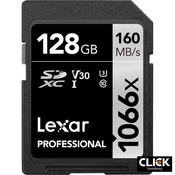 Lexar 1066x 128GB SDXC U3 (V30) UHS-I R160/W120