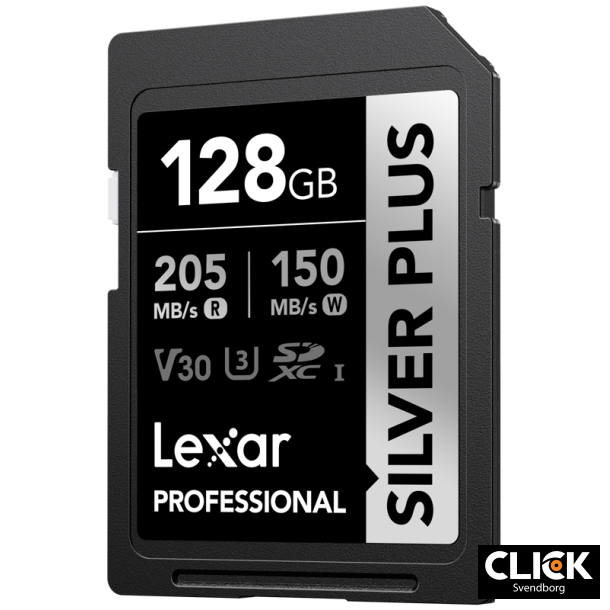 Lexar 1066x 128Gb SDXC Professional SILVER Plus UHS-I/U3/A2/4K R205/W150 (V30)