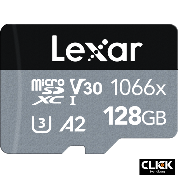 Lexar 1066x 128Gb microSDHC/microSDXC UHS-I (SILVER) R160/W120