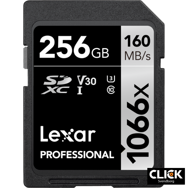 Lexar 1066x 256GB SDXC U3 (V30) UHS-I R160/W120