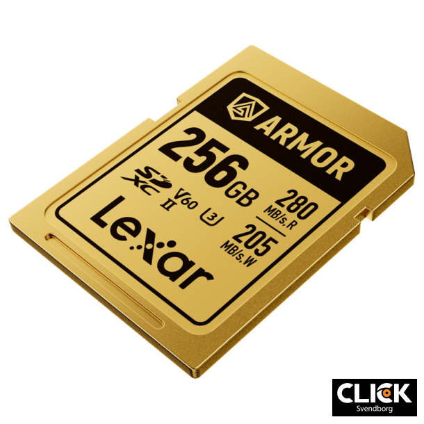 Lexar 1800x 256GB SDXC ARMOR Gold UHS-II