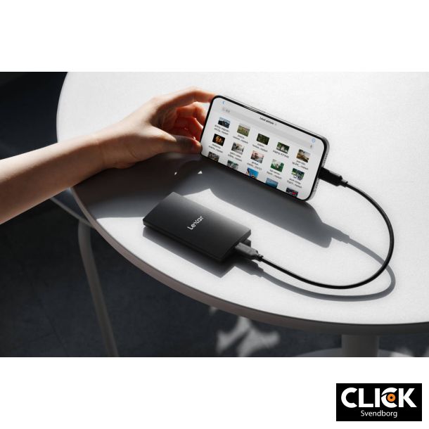 Lexar 1TB SSD SL300, USB3.2 Gen2 up to R1050/W1000