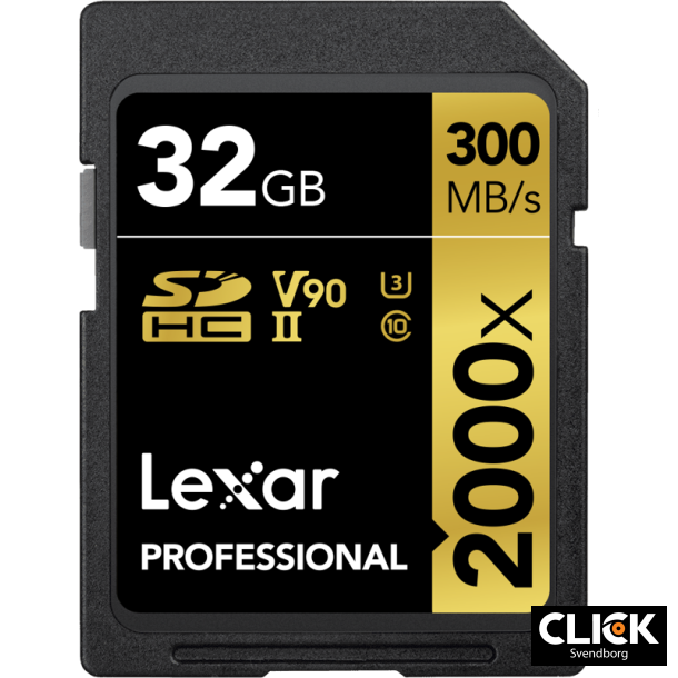 Lexar 2000X 32GB SDHC/SDXC UHS