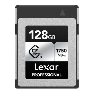 Lexar CFexpress 128Gb Pro Silver Serie R1750/W1300 (Type B kort)