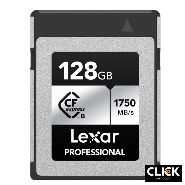 Lexar CFexpress 128Gb Pro Silver Serie R1750/W1300 (Type B kort)