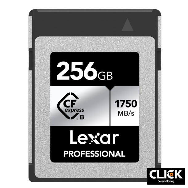 Lexar CFexpress 256Gb Pro Silver Serie R1750/W1300 (Type B kort)