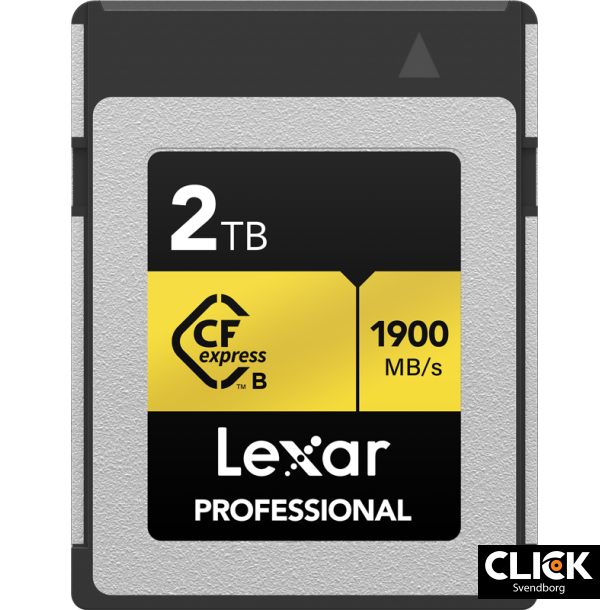 Lexar CFexpress 2TB Pro Gold R1900/W1500 (Type B kort)