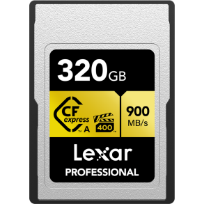 Lexar CFexpress 320Gb Pro Gold R900/W800 - VPG400 (Type A)