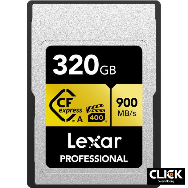 Lexar CFexpress 320Gb Pro Gold R900/W800 - VPG400 (Type A)