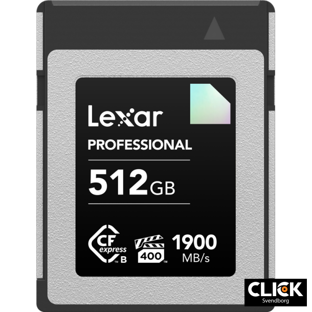 Lexar CFexpress 512GB Pro Diamond R1900/W1700 (VPG400) (Type B kort)