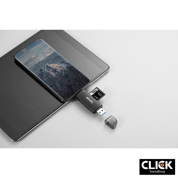 Lexar Cardreader Dual Slot USB-A/C (microSD and SD cards)