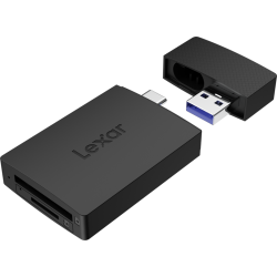 Lexar Cardreader microSD/SD I Dual Slot USB-A/C microSD Card USB 3.1 Reader, up to 255MB/s read