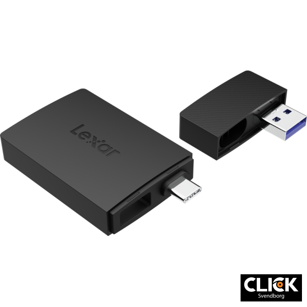 Lexar Cardreader microSD/SD I Dual Slot USB-A/C microSD Card USB 3.1 Reader, up to 255MB/s read