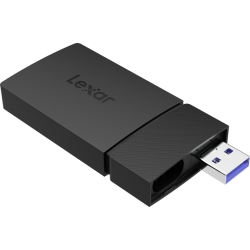Lexar Cardreader microSD/SD I Dual Slot USB-A/C microSD Card USB 3.1 Reader, up to 255MB/s read