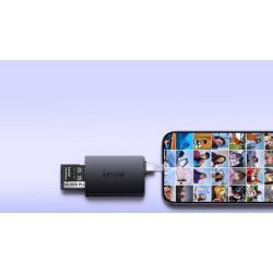 Lexar Cardreader microSD/SD I Dual Slot USB-A/C microSD Card USB 3.1 Reader, up to 255MB/s read