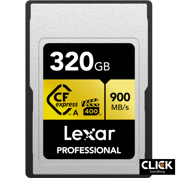 Lexar Cfexpress 320GB Pro Gold R900/W800 (Type A)