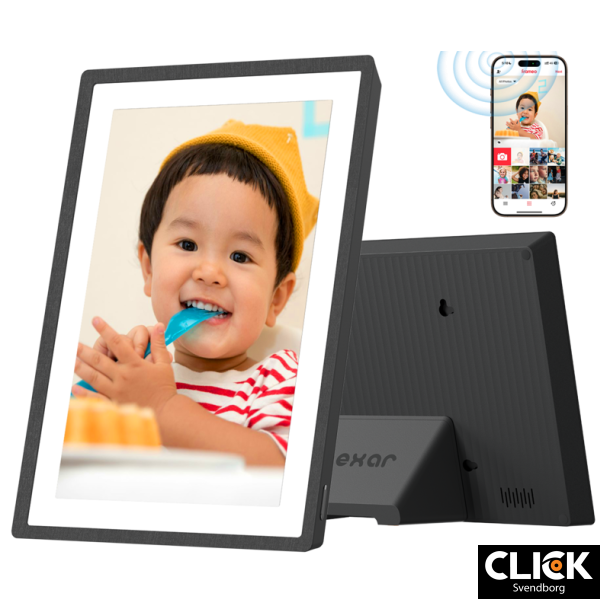 Lexar Pexar Digital fotoramme m/wifi 10.1-inch (Black)