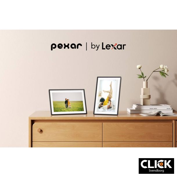 Lexar Pexar Digital fotoramme 11-inch, 2K WiFi Enabled (Black) built-in 32GB