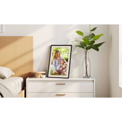 Lexar Pexar Digital fotoramme 11-inch, 2K WiFi Enabled (Black) built-in 32GB