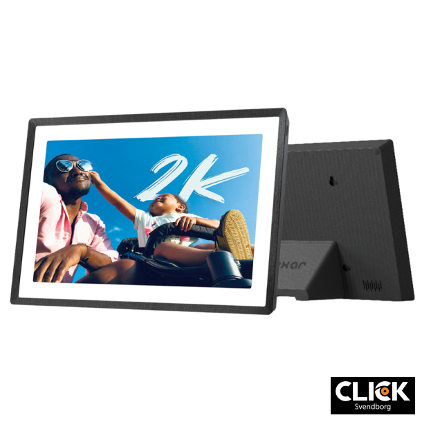 Lexar Pexar Digital fotoramme 11-inch, 2K WiFi Enabled (Black) built-in 32GB