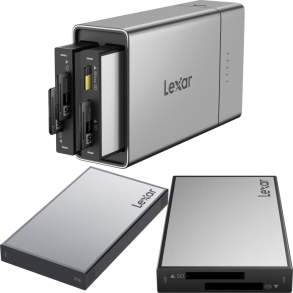 Lexar Professional Workflow Go Kit med Dual SD-lser og 2TB SSD