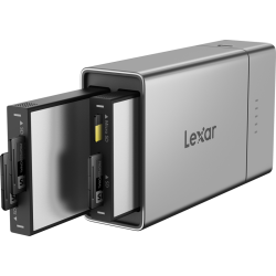 Lexar Professional Workflow Go med 2 Modul-porte