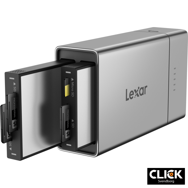 Lexar Professional Workflow Go med 2 Modul-porte