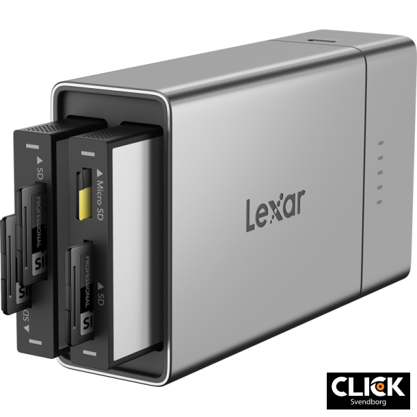 Lexar Professional Workflow Go med 2 Modul-porte