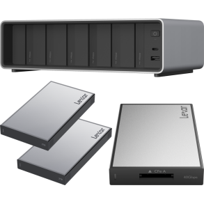 Lexar Professional Workflow Pro with CFexpress Type A reader and 2x2TB SSD
