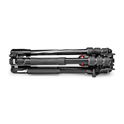 MANFROTTO Befree Advanced Live Twist Sort Stativkit Video Aluminium