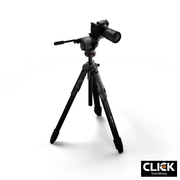 MANFROTTO Stativkit ONE Alu med 500X Video kombihoved (MTONEA-500X)