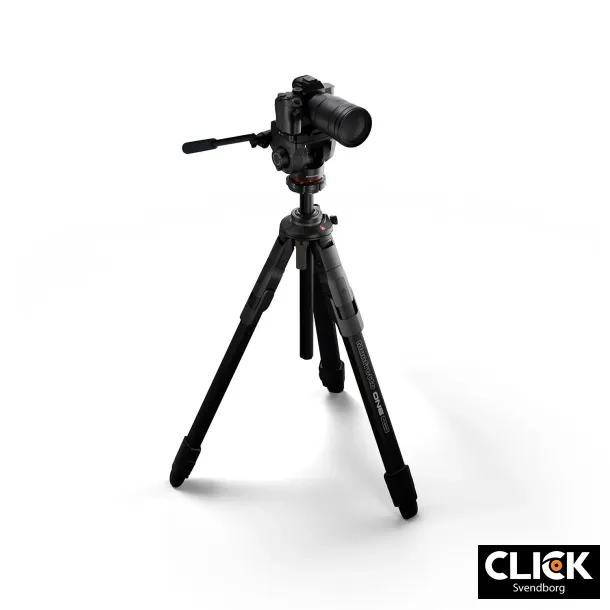 MANFROTTO Stativkit ONE Alu med 500X Video kombihoved (MTONEA-500X)