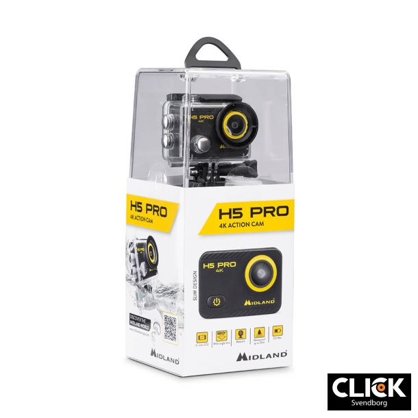 Midland H5 Pro 4K actioncam
