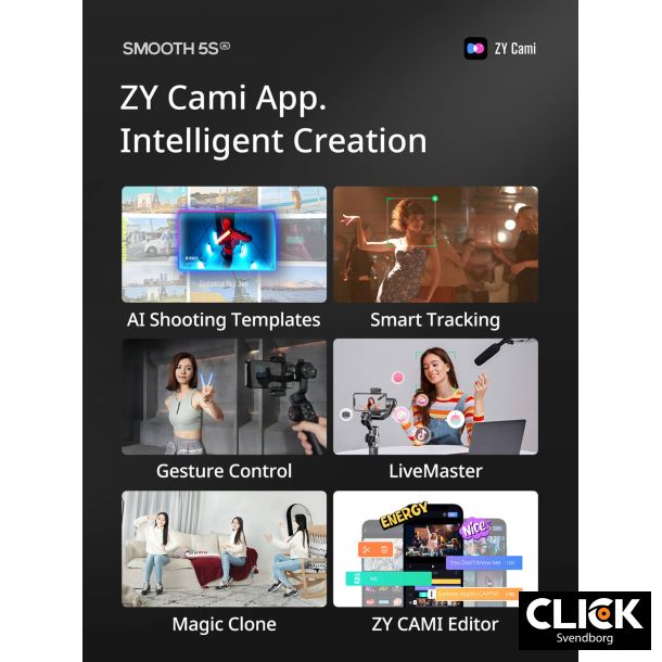 Zhiyun Smooth 5S AI Combo Gimbal 