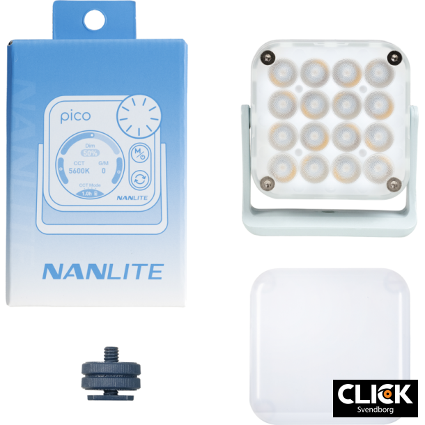 Nanlite Pico LED Mini Pocket Light Black