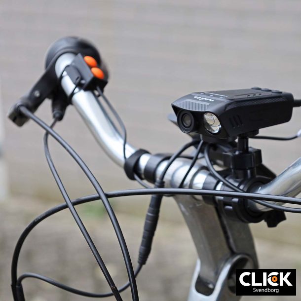 Nedis Bike Camera og Lygte  3-i-1 Multifunktionelt Cykeltilbehr til En Sikker og Eventyrlig Tur