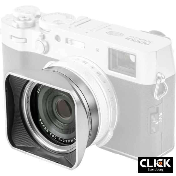 NiSi JetMag Pro Lens Hood, UV Filter &amp; Cap for Fuji X100 Series � Silver