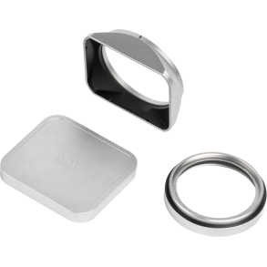 NiSi JetMag Pro Lens Hood, UV Filter & Cap for Fuji X100 Series � Silver