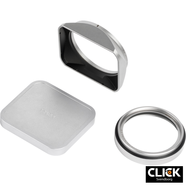 NiSi JetMag Pro Lens Hood, UV Filter &amp; Cap for Fuji X100 Series � Silver